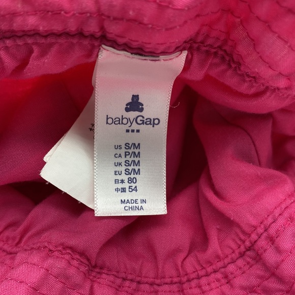 Pink Floral Butterfly Baby Gap Hat Size S/M - Picture 4 of 6